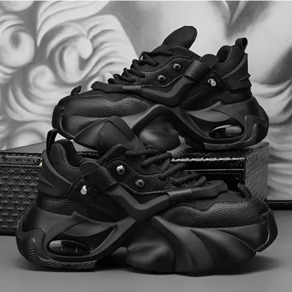 kardam_And_sons_luxury_fashionable_Stylish_Light_Weight_Sneakers_white_Canvas_Shoes_For_Men_Black_,_9