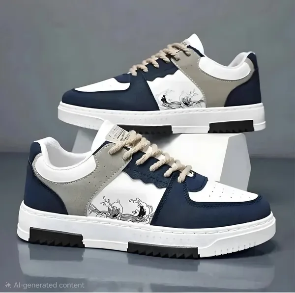 kardam_And_sons_kardam_And_sons_luxury_fashionable_Stylish_Light_Weight_shoes_white_Running_Shoes_For_Men_White,_Blue_,_7