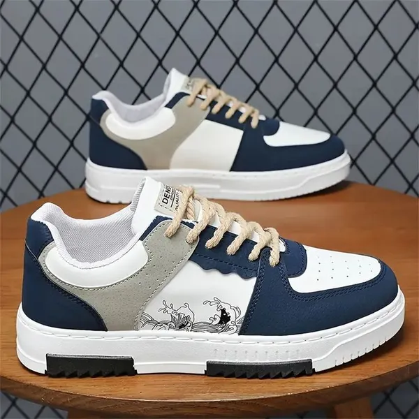 kardam_And_sons_kardam_And_sons_luxury_fashionable_Stylish_Light_Weight_shoes_white_Running_Shoes_For_Men_White,_Blue_,_7
