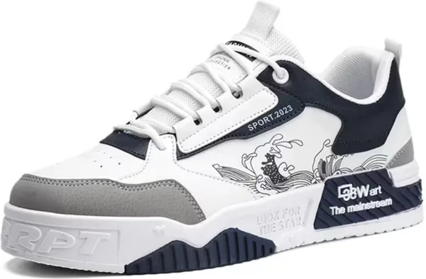 kardam_And_sons_fashionable_Stylish_Light_Weight_Sneakers_white_Sneakers_For_Men_White,_Blue_,_6