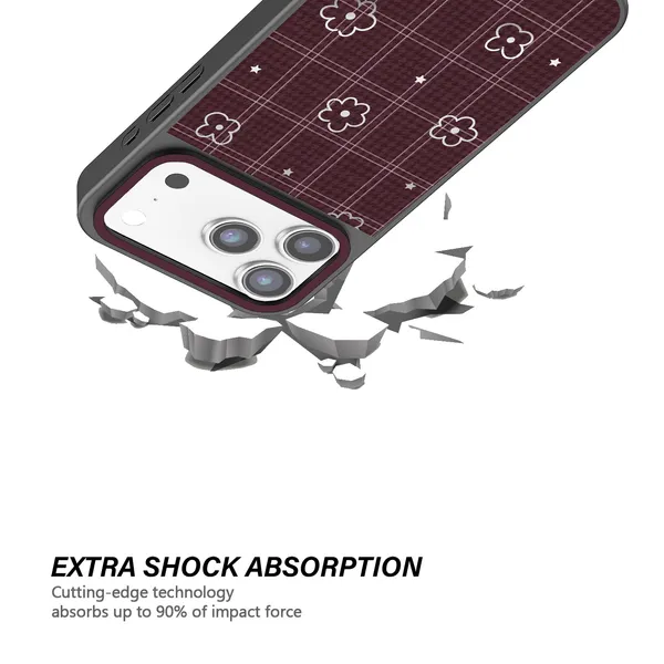 Houndstooth_Prime_Dark_Mirror_Phone_Case
