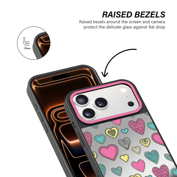 Heartbeat_Prime_Dark_Mirror_Phone_Case