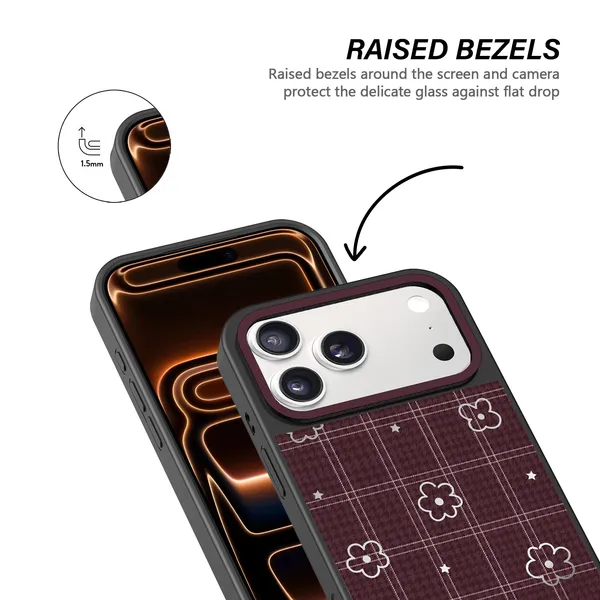 Houndstooth_Prime_Dark_Mirror_Phone_Case
