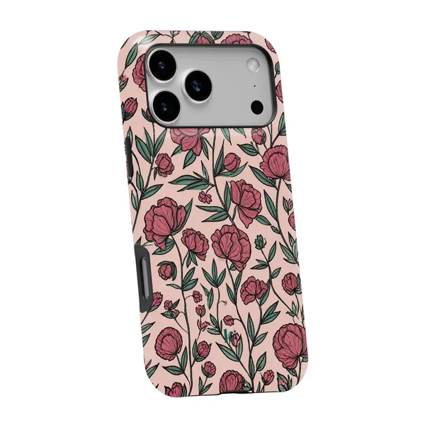 Peony_Tpu_Polycarbonate_Tough_Case_Gloss