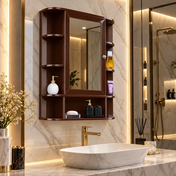 Craftsaura_Premium_Wall-Mounted_Bathroom_Mirror_Cabinet_|_Multi-Shelf_Storage_Organizer_with_Stylish_Glossy_Finish