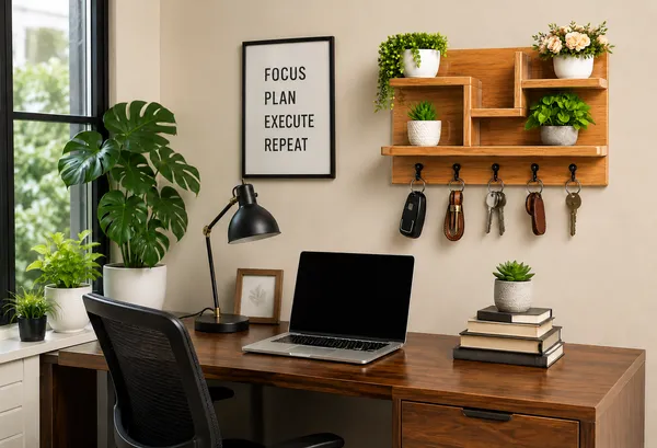 Premium_Wooden_Wall_Mounted_Key_Holder_with_Decorative_Shelves_|_4_Hooks_|_Luxury_Home_Entrance_Organizer