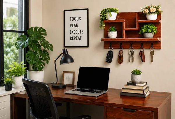 Premium_Wooden_Wall_Mounted_Key_Holder_with_Decorative_Shelves_|_4_Hooks_|_Luxury_Home_Entrance_Organizer