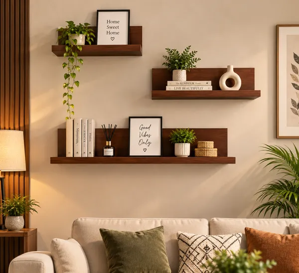 Craftsaura__Natural_Brown_Floating_Wall_Shelves_With_Backing_|_Set_Of_3