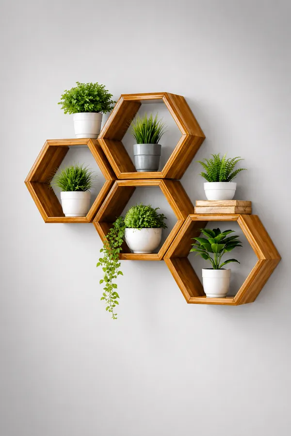 Wooden_Hexagon_Wall_Shelves_(Set_of_4)_|_Honeycomb_Floating_Wall_Planter_&_Décor_Shelves