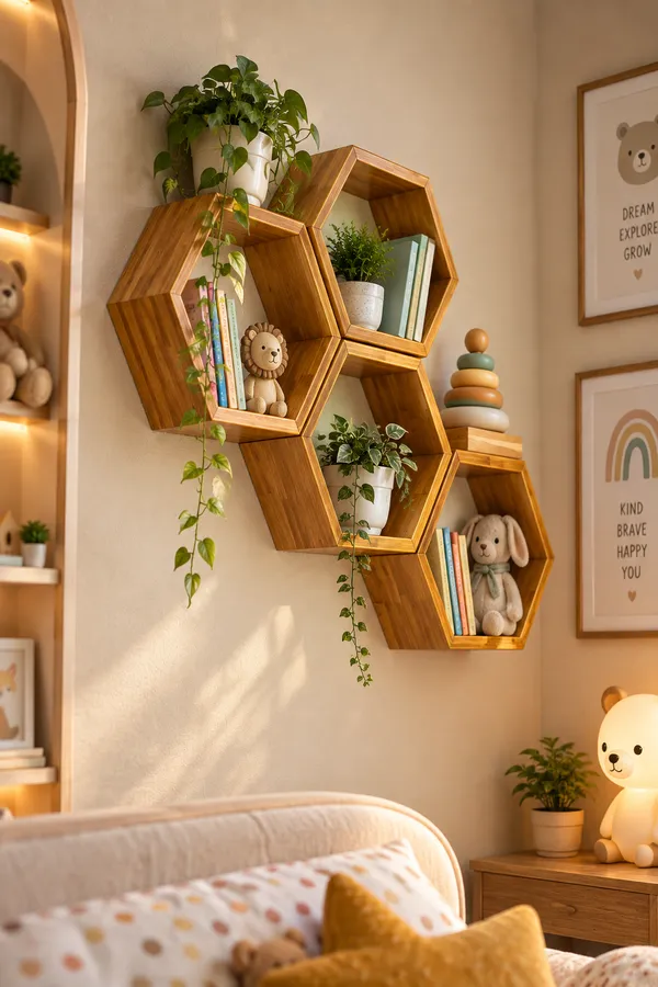 Wooden_Hexagon_Wall_Shelves_(Set_of_4)_|_Honeycomb_Floating_Wall_Planter_&_Décor_Shelves