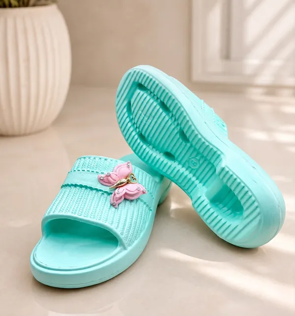 Mint_Eva_Butterfly_Embellished_Flat_Slide_Sandals_For_Women