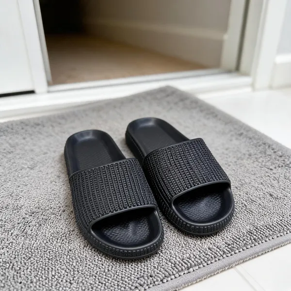 Black_Eva_Textured_Slip_On_Slides_For_Unisex