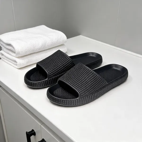 Black_Eva_Textured_Slip_On_Slides_For_Unisex