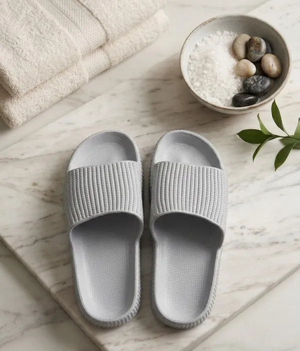 Grey_Textured_Slip_On_Slides_for_Men_And_Women