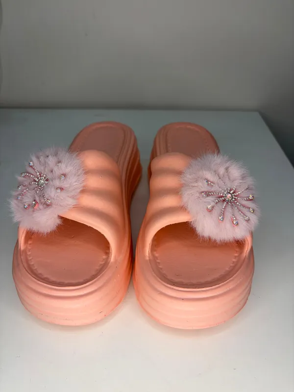 Peach_Eva_Floral_Embellished_Platform_Slippers_For_Women