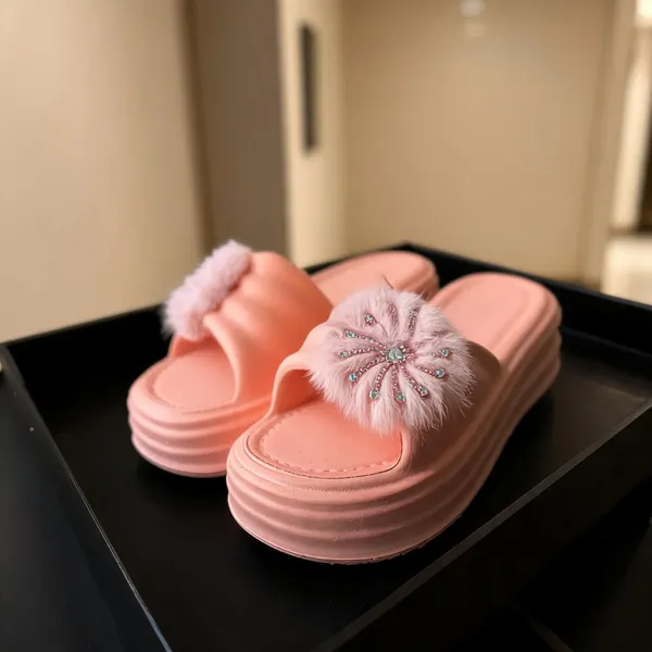 Peach_Eva_Floral_Embellished_Platform_Slippers_For_Women