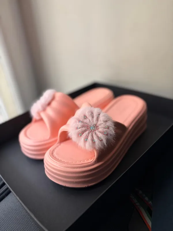 Peach_Eva_Floral_Embellished_Platform_Slippers_For_Women