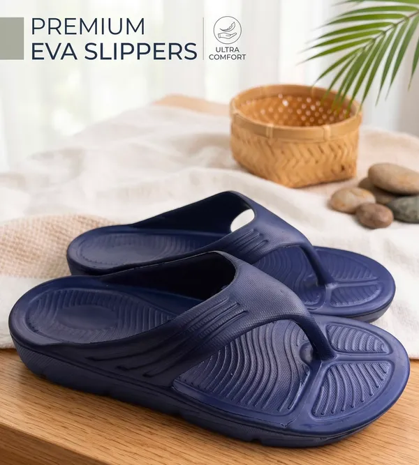 Navy_Blue_Eva_Textured_Slip_On_Slides_For_Men