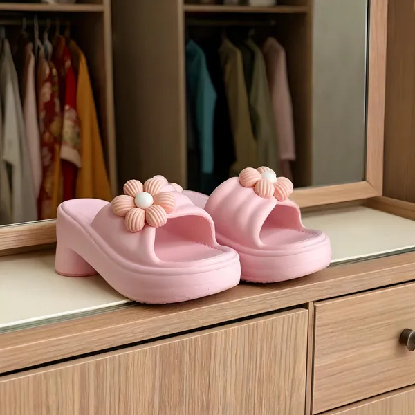 Baby_Pink_Eva_Floral_Slip_On_Wedge_Sandals_For_Women