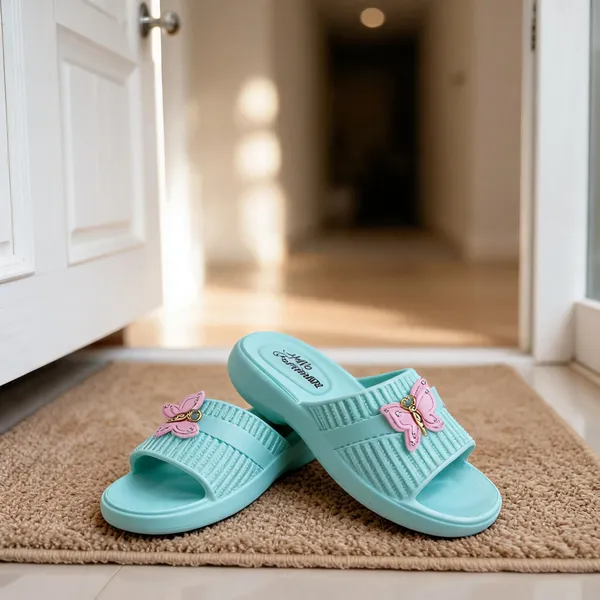 Mint_Eva_Butterfly_Embellished_Flat_Slide_Sandals_For_Women