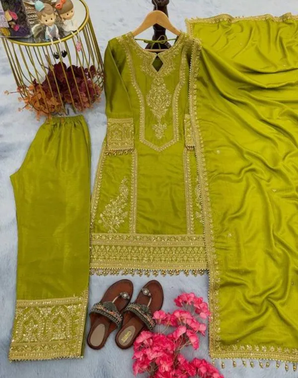 Green_Embroidered_Straight_Fit_Salwar_Suit_for_Women
