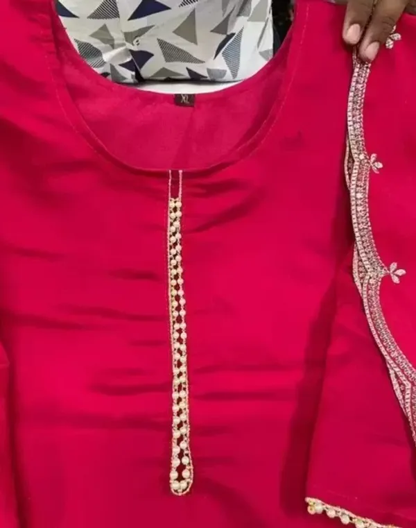 Pink_Embellished_Round_Neck_Kurta_for_Women