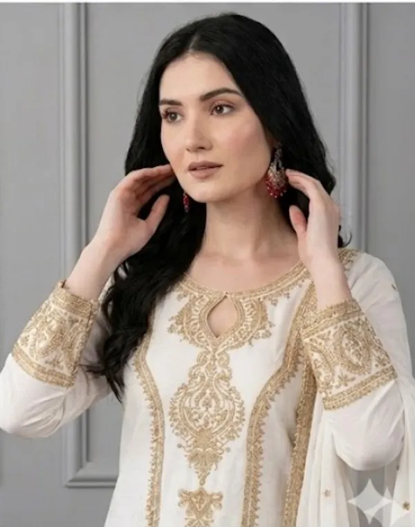 Off_White_Embroidered_Kurta_Set_for_Women