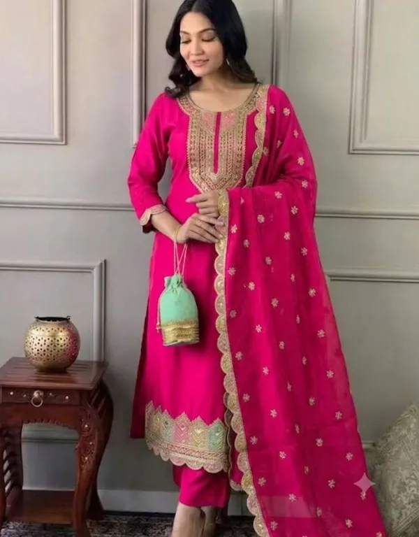 Pink_Rayon_Slub_Straight_Embroidered_Kurta_Set_For_Women