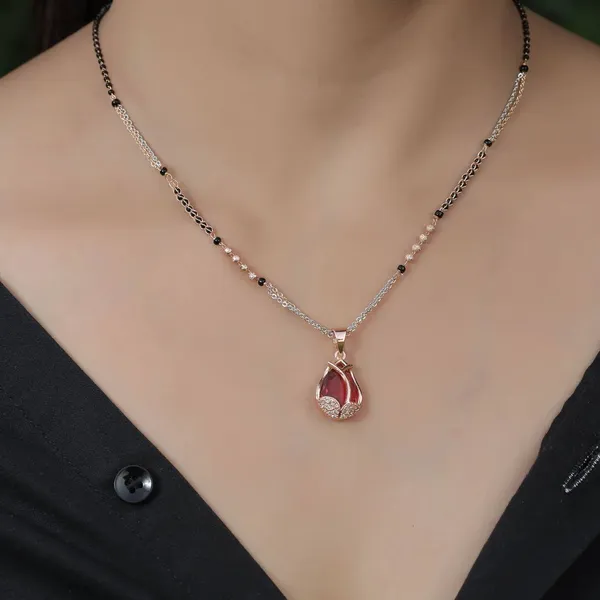 Silver_Tone_Red_Pendant_Mangalsutra_Necklace_for_Women