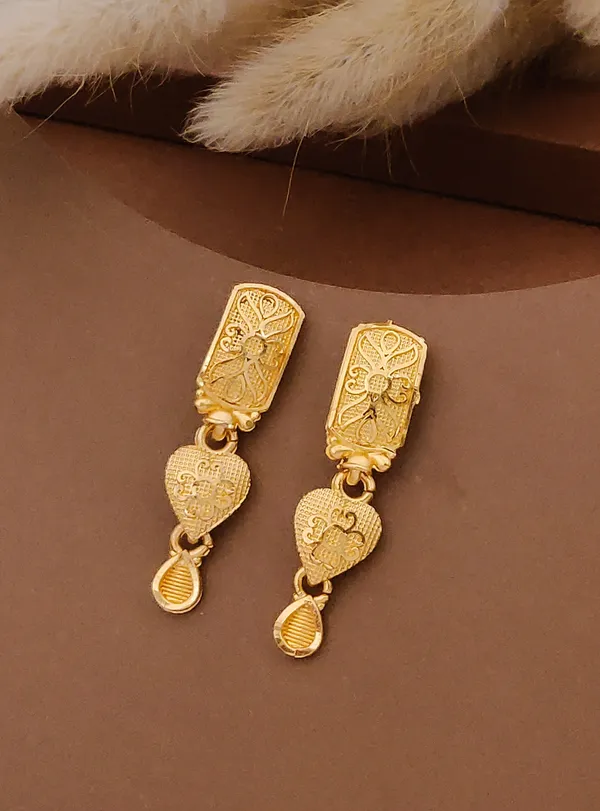 Gold_Tone_Ornate_Drop_Earrings_for_Women