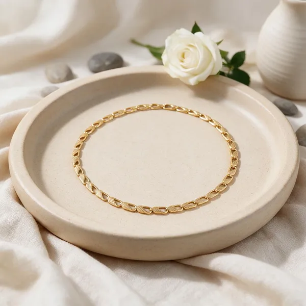 Gold-Tone_Link_Chain_Necklace_For_Women
