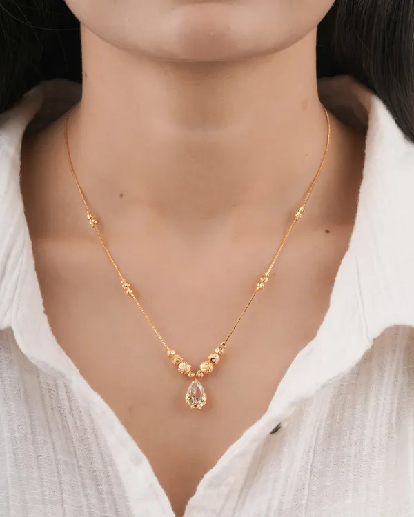 Gold-Tone_Beaded_Pendant_Necklace_for_Women
