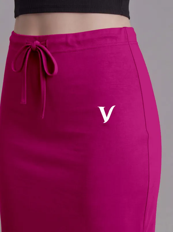 Magenta_Microfiber_Mermaid_Saree_Shapewear_For_Women