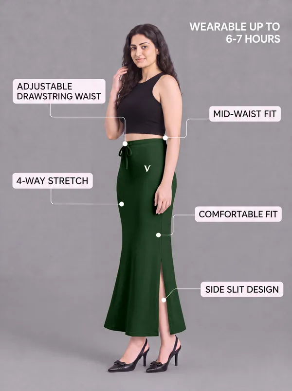 Green_Microfiber_Mermaid_Maxi_Saree_Shapewear_For_Women