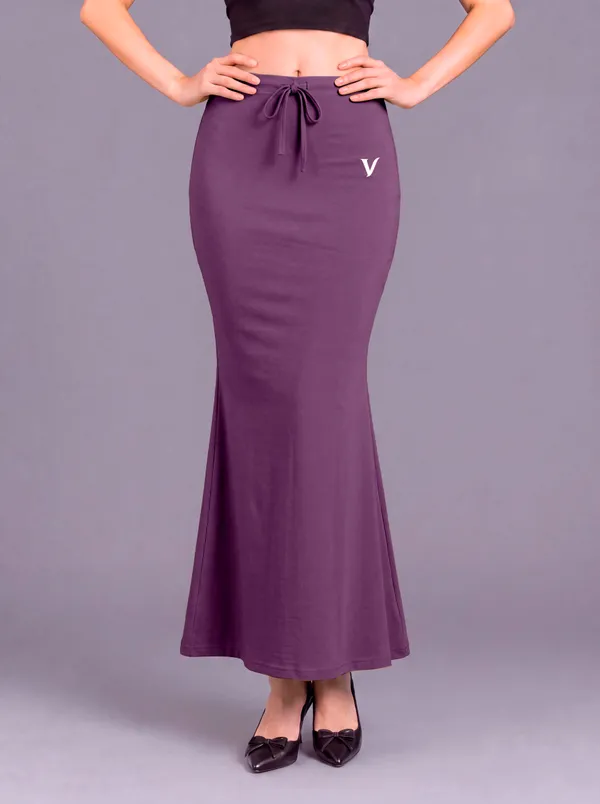 Purple_Microfiber_Flared_Saree_Shapewear_For_Women