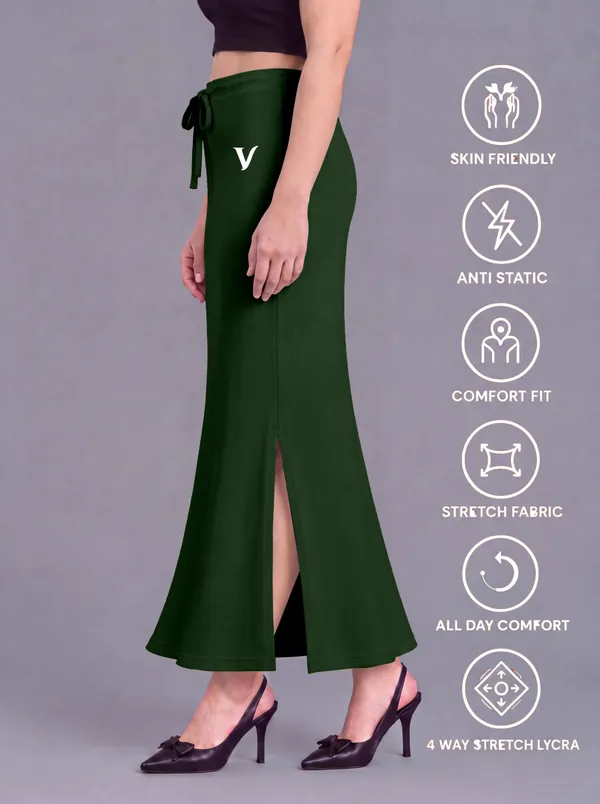 Green_Microfiber_Mermaid_Maxi_Saree_Shapewear_For_Women