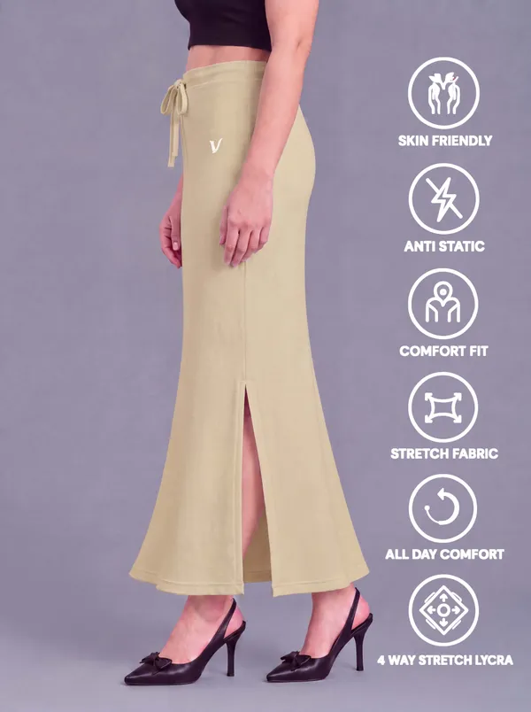 Beige_Microfiber_Mermaid_Maxi_Saree_Shapewear_For_Women