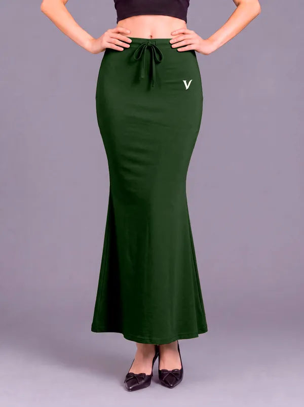 Green_Microfiber_Mermaid_Maxi_Saree_Shapewear_For_Women