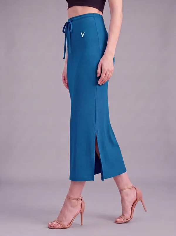 Teal_Microfiber_Mermaid_Fit_Saree_Shapewear_For_Women