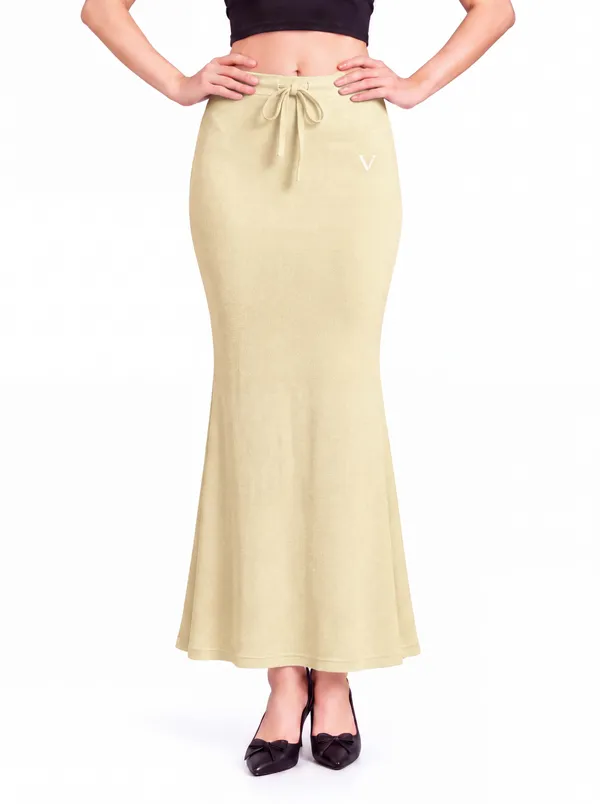 Beige_Microfiber_Mermaid_Maxi_Saree_Shapewear_For_Women