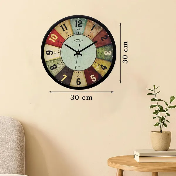 Plastic_Glass_Vintage_Round_Analog_Multicolour_Wall_Clock
