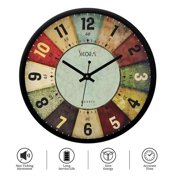 Plastic_Glass_Vintage_Round_Analog_Multicolour_Wall_Clock
