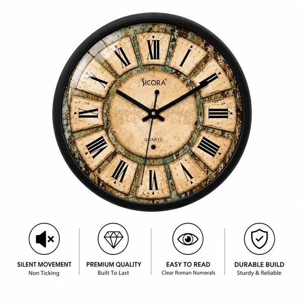Plastic_Glass_Minimalist_Round_Analog_Brown_Wall_Clock