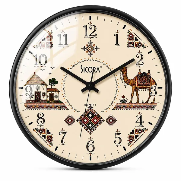 Plastic_Glass_Minimalist_Round_Analog_Beige_Wall_Clock