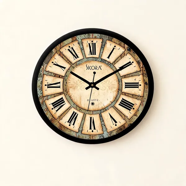 Plastic_Glass_Minimalist_Round_Analog_Brown_Wall_Clock