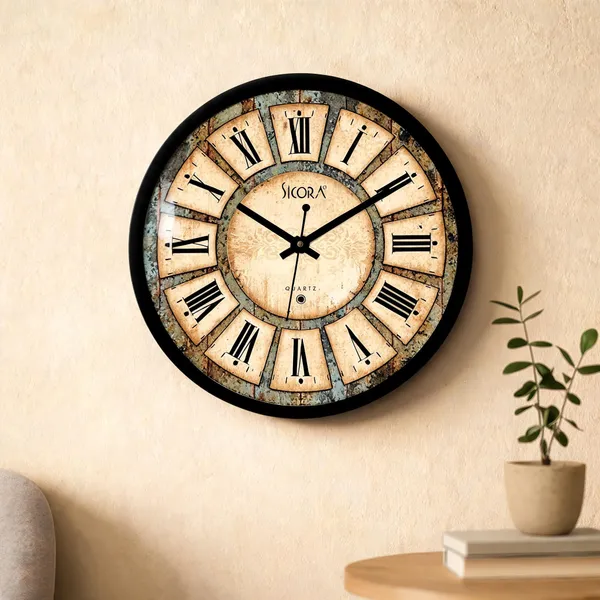 Plastic_Glass_Minimalist_Round_Analog_Brown_Wall_Clock