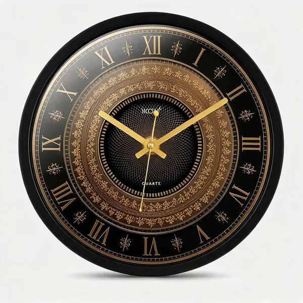 Plastic_Glass_Minimalist_Round_Analog_Brown_Wall_Clock
