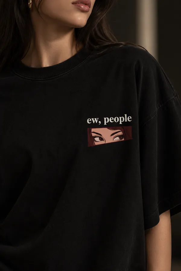 Black_Cotton_Oversized_Ew_People_Graphic_T-Shirt_For_Unisex