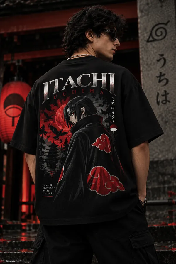Black_Cotton_Oversized_Itachi_Uchiha_Anime_T-Shirt_For_Unisex