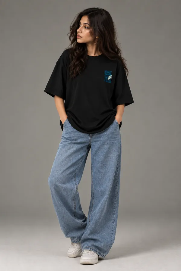 Black_Cotton_Oversized_T-Shirt_For_Unisex